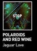 The restored Polaroids and Red Wine audio player